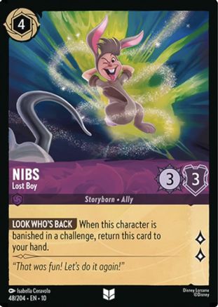 Nibs (Lost Boy) - 48/204 - Uncommon (Foil)