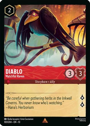 Diablo (Watchful Raven) - 103/204 - Rare (Foil)