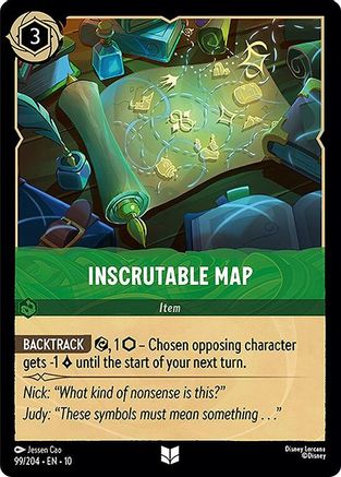 Inscrutable Map - 99/204 - Uncommon