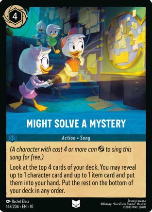 Might Solve a Mystery - 163/204 - Uncommon