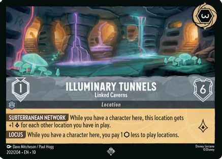 Illuminary Tunnels (Linked Caverns) - 202/204 - Super Rare