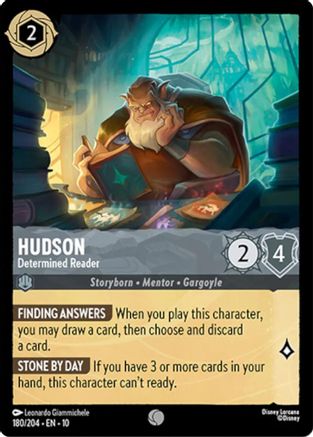 Hudson (Determined Reader) - 180/204 - Common