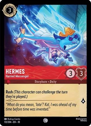 Hermes (Harried Messenger) - 112/204 - Common (Foil)