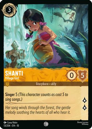 Shanti (Village Girl) - 13/204 - Common (Foil)