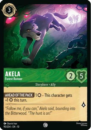 Akela (Forest Runner) - 90/204 - Common