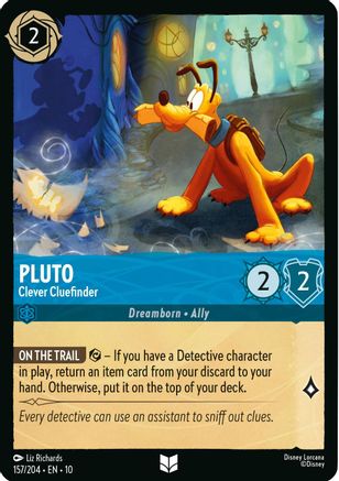 Pluto (Clever Cluefinder) - 157/204 - Uncommon