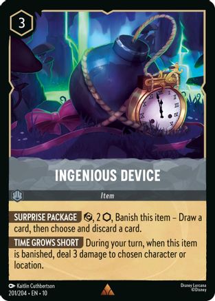 Ingenious Device - 201/204 - Rare