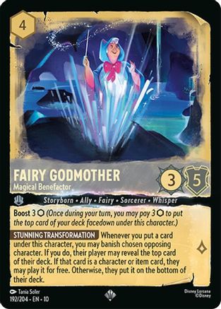 Fairy Godmother (Magical Benefactor) - 192/204 - Super Rare (Foil)