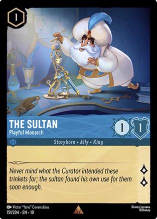 The Sultan (Playful Monarch) - 151/204 - Rare (Foil)
