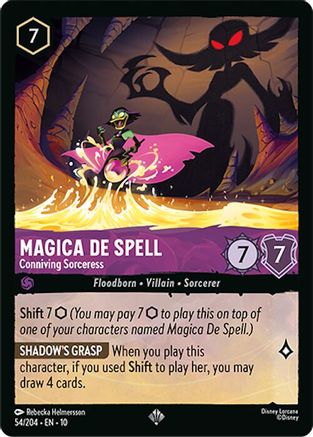 Magica De Spell (Conniving Sorceress) - 54/204 - Super Rare