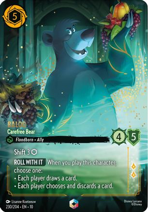 Baloo (Carefree Bear) - 230/204 - Enchanted