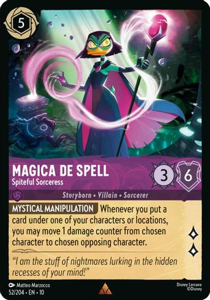 Magica De Spell (Spiteful Sorceress) - 52/204 - Rare (Foil)