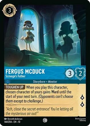 Fergus McDuck (Scrooge's Father) - 144/204 - Common