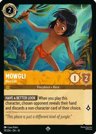 Mowgli (Man Cub) - 19/204 - Super Rare