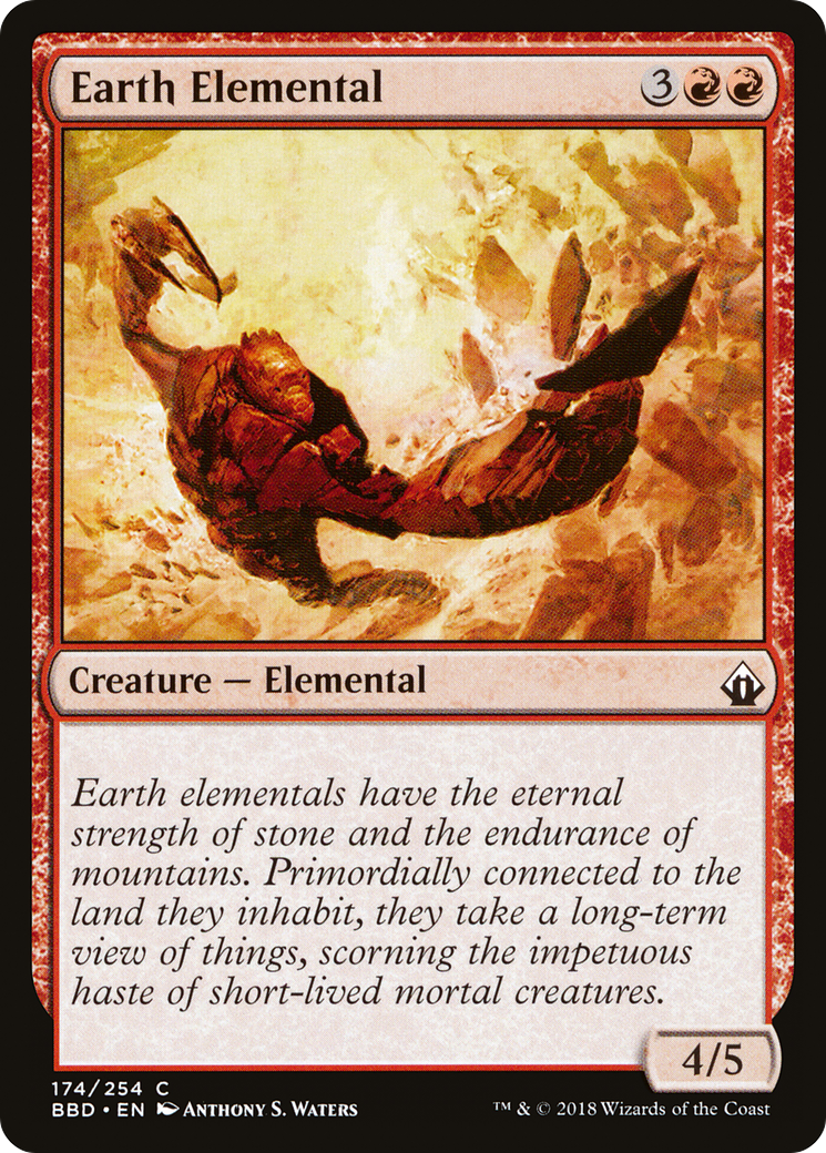 Earth Elemental (BBD-174)  Foil