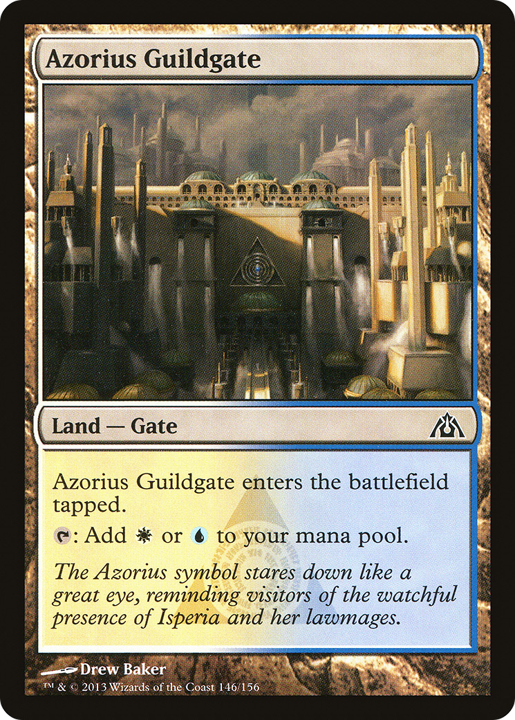 Azorius Guildgate (DGM-146)  Foil