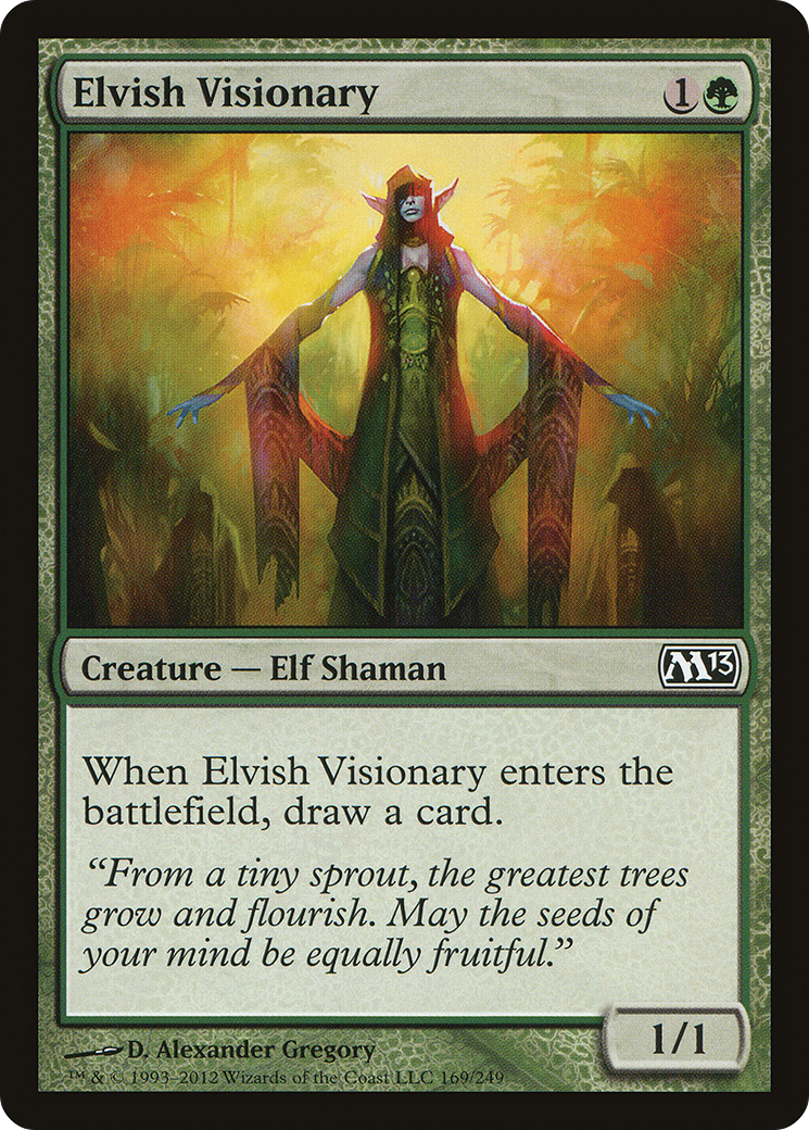 Elvish Visionary (M13-169)  Foil