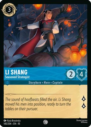 Li Shang (Seasoned Strategist) - 145/204 - Common (Foil)