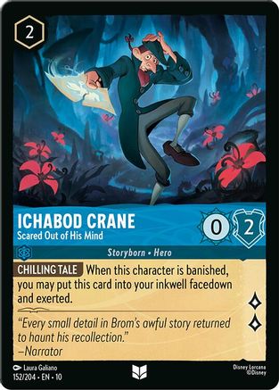 Ichabod Crane (Scared Out of His Mind) - 152/204 - Uncommon