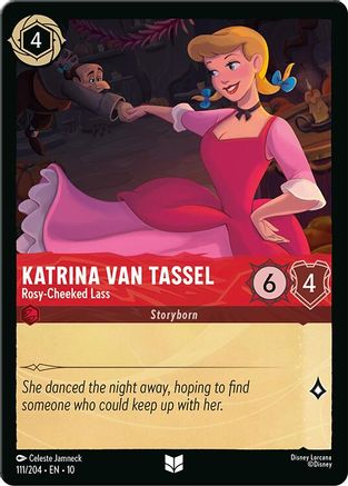 Katrina Van Tassel (Rosy-Cheeked Lass) - 111/204 - Uncommon (Foil)