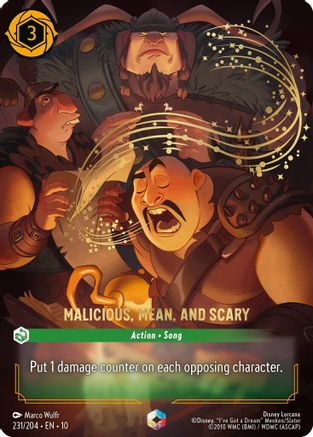 Malicious, Mean, and Scary - 231/204 - Enchanted