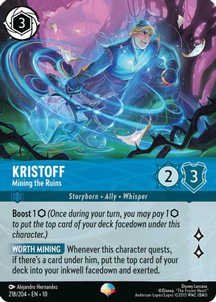 Kristoff (Mining the Ruins) - 218/204 - Epic