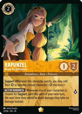Rapunzel (Ready for Adventure) - 3/204 - Legendary