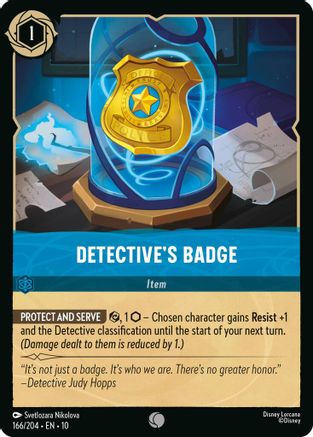 Detective's Badge - 166/204 - Common