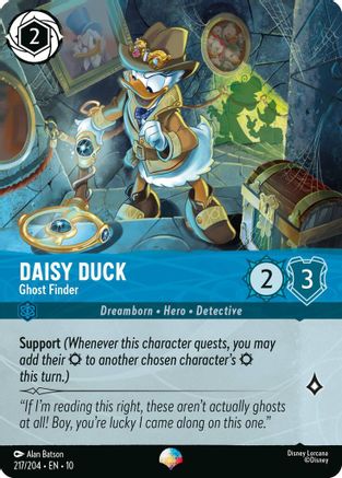 Daisy Duck (Ghost Finder) - 217/204 - Epic