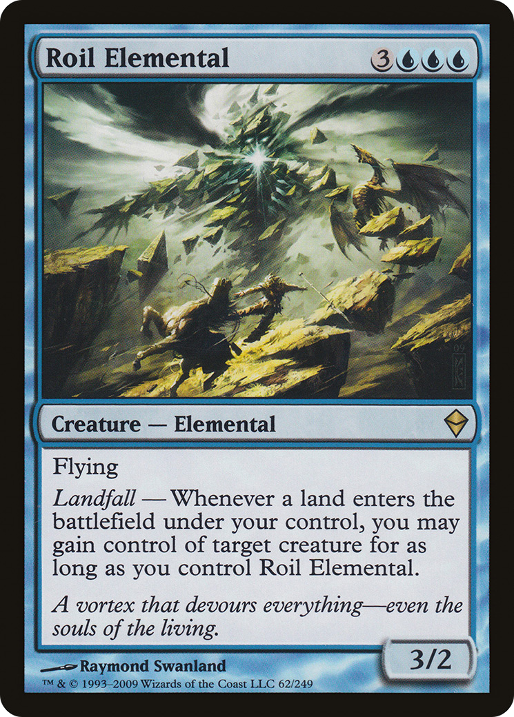 Roil Elemental (ZEN-062)  Foil