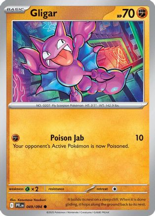 Gligar 049  ME02 Phantasmal Flames - Common