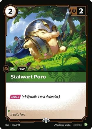 Stalwart Poro - 052/298 - Promo