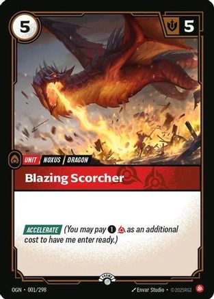 Blazing Scorcher - 001/298 - Promo