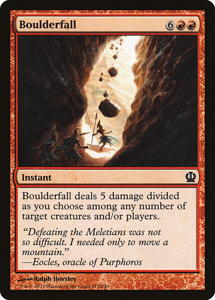 Boulderfall (THS-115)  Foil