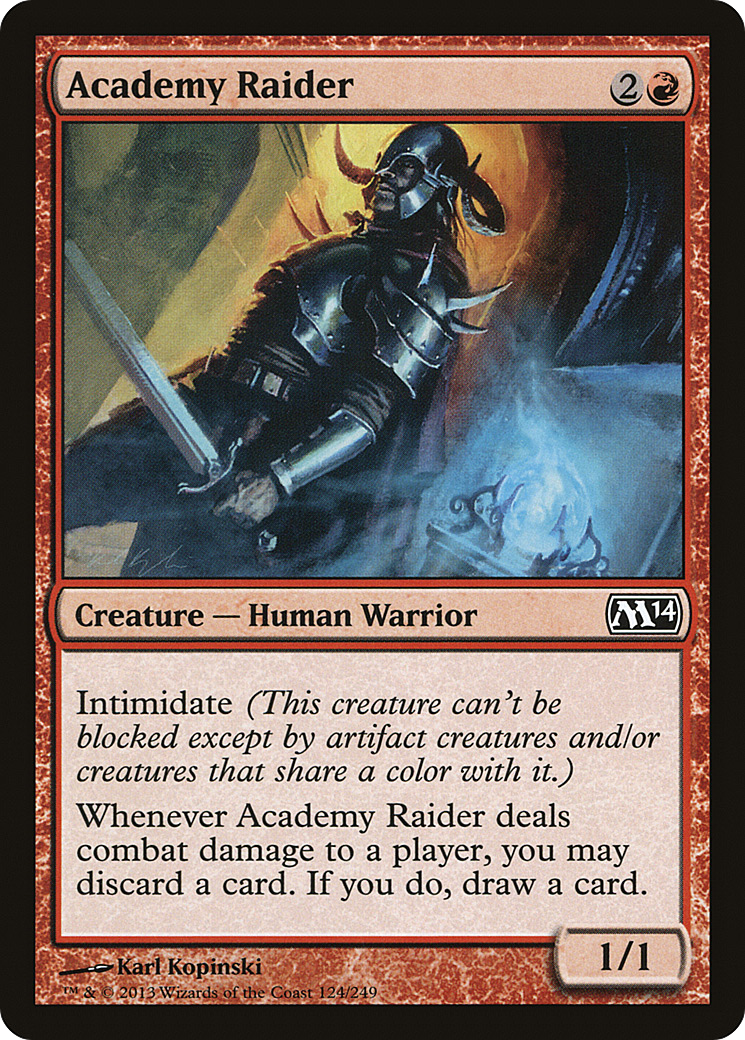 Academy Raider (M14-124)  Foil