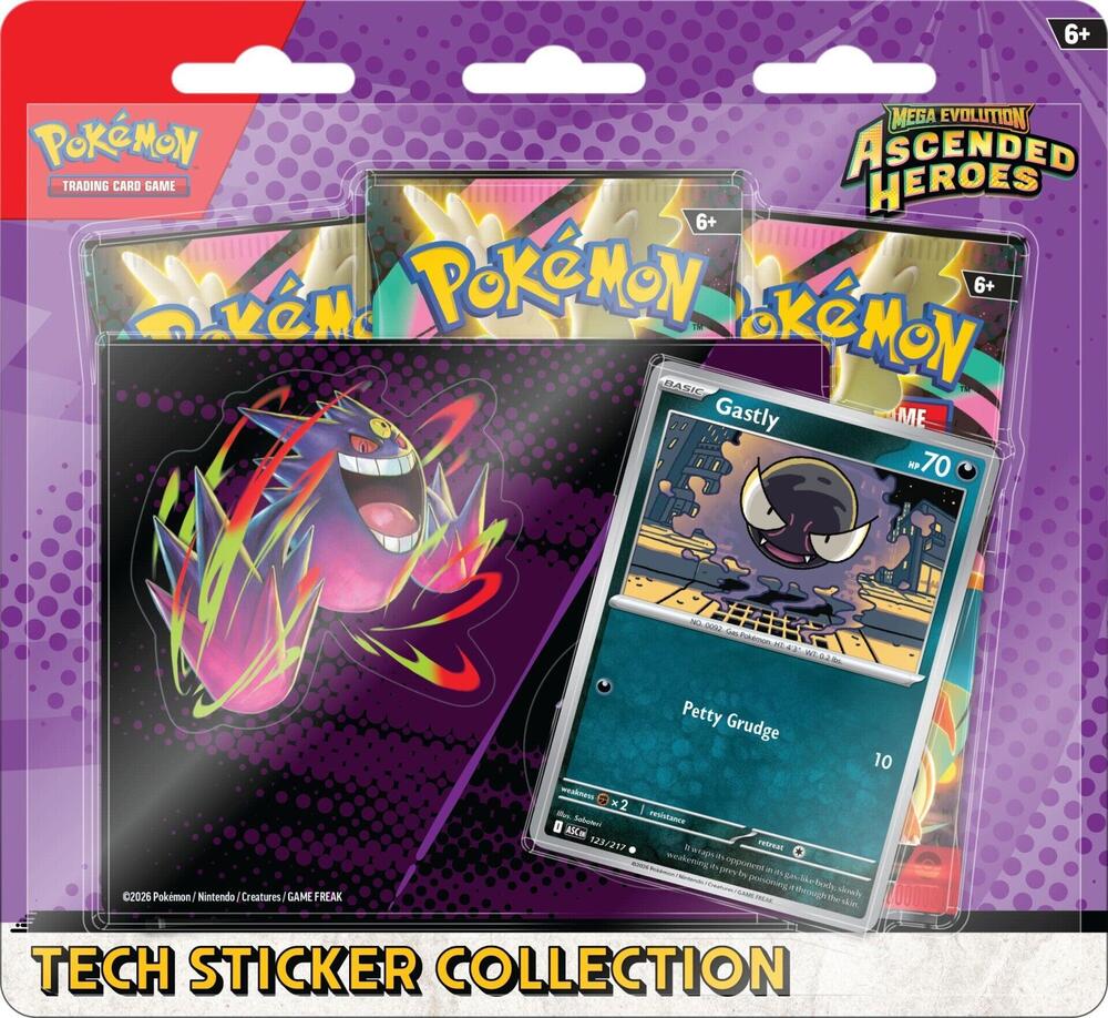 Mega Evolution: Ascended Heroes Tech Sticker Collection ME: Ascended Heroes (ASC)
