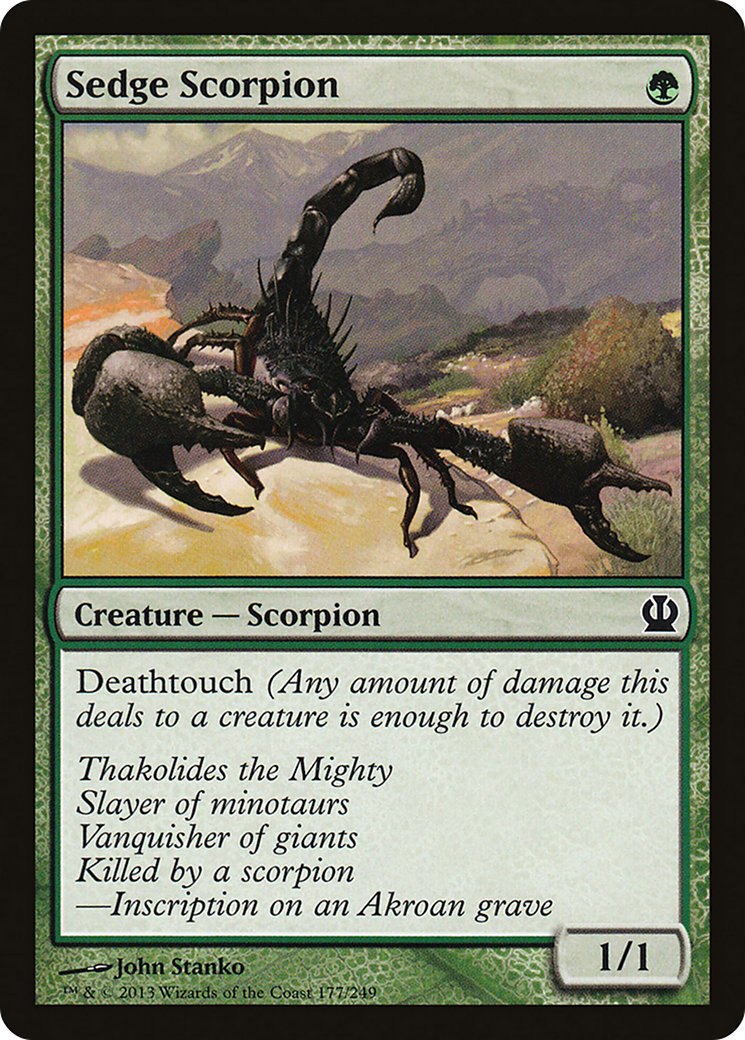 Sedge Scorpion (THS-177)