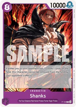 Shanks (Store Tournament 2025 Vol. 4) - (P-104) - Promo