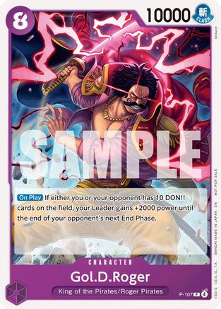 Gol.D.Roger (Store Tournament 2025 Vol. 4) - (P-107) - Promo