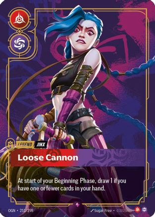 Jinx - Loose Cannon (Metal) - 251/298 - Promo