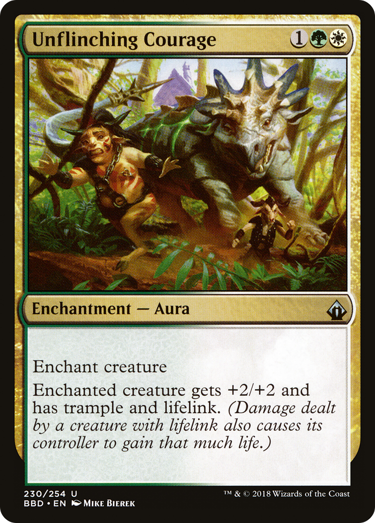 Unflinching Courage (BBD-230)  Foil