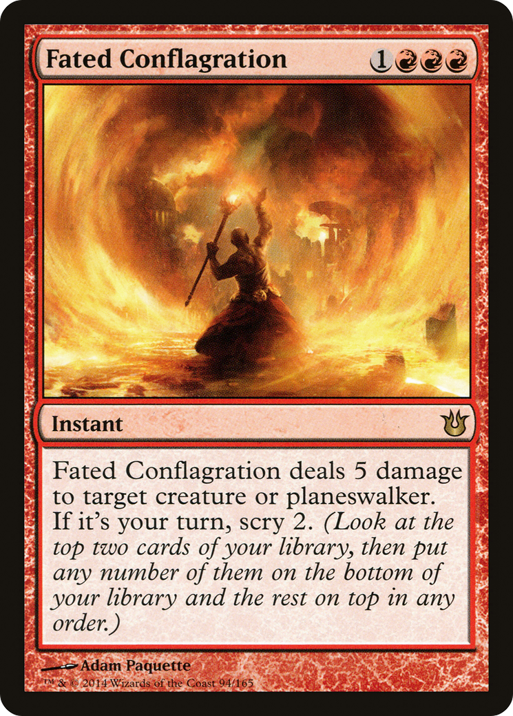 Fated Conflagration (BNG-094)  Foil
