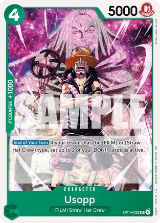 Usopp (OP14-022) - The Azure Sea's Seven