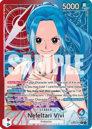 Nefeltari Vivi (001) (Alternate Art) -  (EB03-001) - Leader