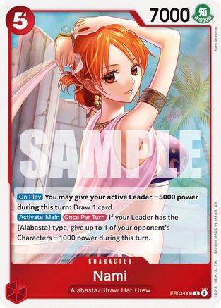 Nami (006) -  (EB03-006) - Rare
