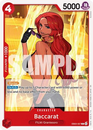 Baccarat -  (EB03-007) - Common