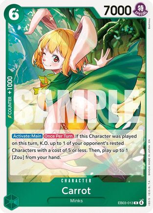 Carrot -  (EB03-013) - Rare