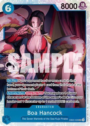 Boa Hancock -  (EB03-026) - Super Rare