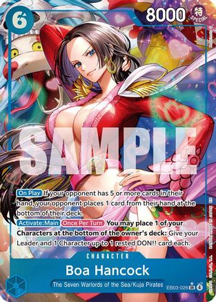 Boa Hancock (Alternate Art) -  (EB03-026) - Super Rare
