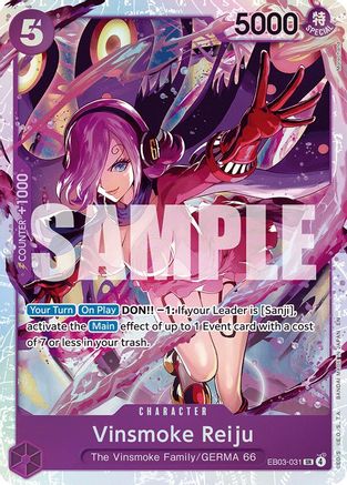 Vinsmoke Reiju -  (EB03-031) - Super Rare